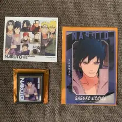 うちはサスケ　クリアアートビジュアル＆フレームマグネットミラー