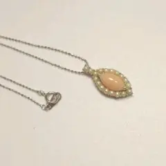 桃珊瑚 ネックレス