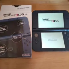 【中古】Newニンテンドー3DS LL メタリックブルー