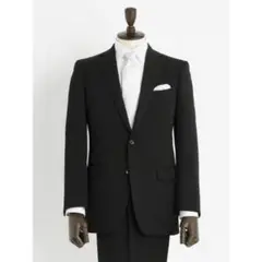 新品　タグ付き　AOKI 礼服　夏用　レミュー　ブラック　スリム　Y5 漆黒