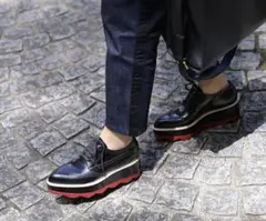 12日までお値下げ‼️PRADA オックスフォード 厚底シューズ サイズ38