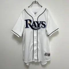 majestic RAYS レイズ　野球　ユニフォーム　MADE IN USA