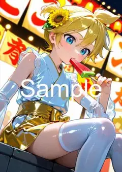 A4サイズアートポスター 1点もの 美女ポスター最高品質 E-J-５２