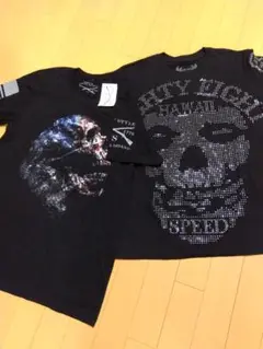 88tees HAWAII スカルTシャツ2枚組