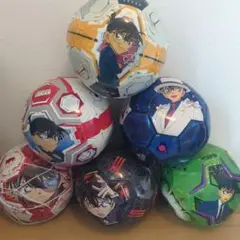 名探偵コナン サッカーボール 6個セット