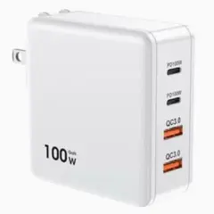 急速充電器 USB充電器 PD 100w 充電器 Type-C PSE認証 小型