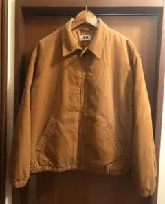 【廃盤・美品・即日発送】UNIQLOU 2020AWコーデュロイパデットブルゾン