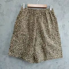 Pennys sanforized ペニーズ レオパード ハーフパンツ S