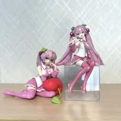桜ミク フィギュア 2024 さくらんぼクッション