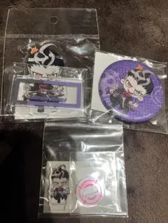 ダンガンロンパ　田中　上倉エク　缶バッジ　くじメイト