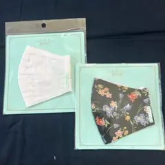 TOCCA マスク 2枚セットホワイト レース 花柄 布マスク