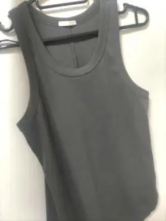 GU タンクトップ キャミソール グレー Mサイズ