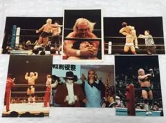 ハルク・ホーガン 新日本プロレス 写真 6点セット