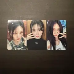 IVE ガウル be alright 初回限定盤 封入 トレカ 3種コンプ