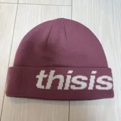 thisisneverthat ビーニー