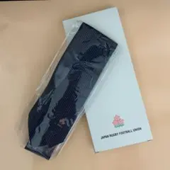 ラグビーWC日本代表ネクタイ 関係者限定販売】JRFUオフィシャルネクタイ〈紺レジメンタル