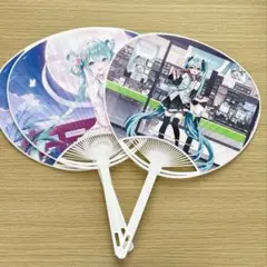 初音ミク NewDays ニューデイズ コラボ 限定 うちわ 3枚セット
