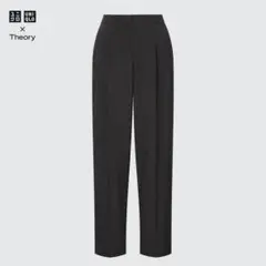 ユニクロ×Theory 感動タックイージーパンツ Lサイズ
