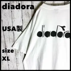 diaaora ディアドラ USA製 両面プリント ヴィンテージ古着 XL■▲