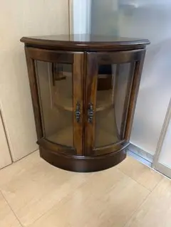 カリモク家具 コーナーボード ショーケース