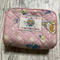 ディズニー ベビー アリエル メイク ポーチ　キルティング