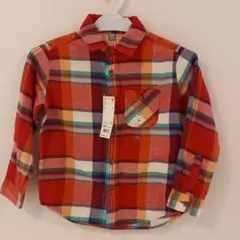 ユニクロ UNIQLO 120センチ チェックシャツ ネルシャツ