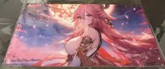 原神　八重神子　プレイマット　デスクマット　ラバーマット　未開封