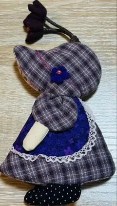 ★新作★スーちゃん　キーケース　ハンドメイド　パープル系