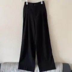 黒 ワイドパンツ Sサイズ