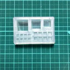 ミニチュア ミニサイズ 大中小 キューブ シリコンモールド スクエア