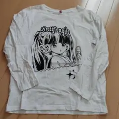 SHEIN アニメキャラクターグラフィック長袖Tシャツ