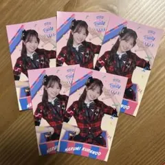 AKB48 倉野尾成美 2010年ツアー ステッカー5枚セット