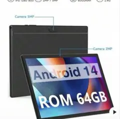 【新品/未使用】COOPERS 10.1インチ Android14 タブレット