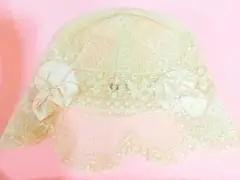 ●フランスアンティークボネロココリボンアンティークベアちゃんにも