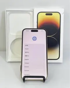【ジャンク】iPhone14Pro 128GB ゴールド SIMフリー