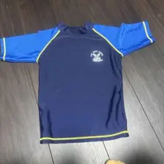 ラッシュガード サイズ120 ネイビー/ブルー値下げ