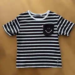 BabyDoll ストラップ　黒白　Tシャツ １２０