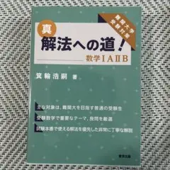 【ほぼ新品】真・解法への道!/数学IAIIB