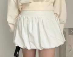 NICE CLAUP ナイスクラップ バルーン ミニスカート　インパン付