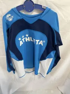 ATHLETA 青 長袖 Tシャツ 130cm