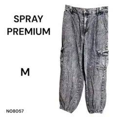 ★美品★SPRAY PREMIUM グレー デニム M ウエストゴム ストリート