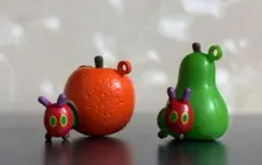はらぺこあおむし バスボール りんご 洋梨 バスボム フィギュア マスコット
