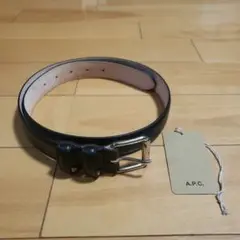A.P.C. ブラック ステッチ入り ウエスタン ベルト A.P.C. ブラック ステッチ入り ウエスタン ベルト（ANNAK 栃木