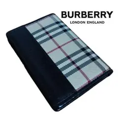 BURBERRY バーバリー 本革 ノバチェック パスケース 名刺入れ