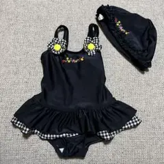 ミキハウス ベビー水着セット ブラック