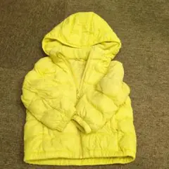 【UNIQLO】中綿アウター 黄色　90cm