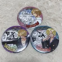 ワンピース サンジ 缶バッジ HEROES 3個セット