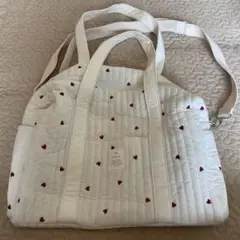 バースディ　cottoli ハート柄　マザーズバック