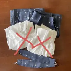 ニトリ 星柄カーテン100×110センチ ネイビー