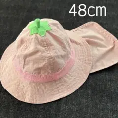 48cm いちご ピンク 帽子